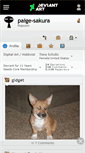Mobile Screenshot of paige-sakura.deviantart.com