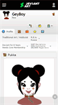 Mobile Screenshot of geyboy.deviantart.com