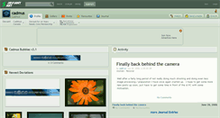 Desktop Screenshot of cadmus.deviantart.com