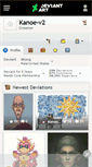 Mobile Screenshot of kanoe-v2.deviantart.com