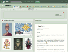 Tablet Screenshot of kanoe-v2.deviantart.com