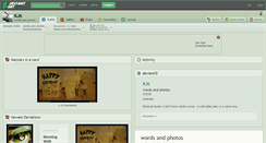 Desktop Screenshot of kj6.deviantart.com