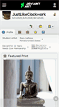 Mobile Screenshot of justlikeclockwork.deviantart.com
