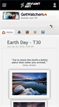 Mobile Screenshot of getwatchers.deviantart.com