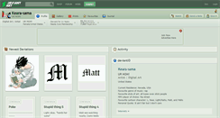 Desktop Screenshot of keara-sama.deviantart.com