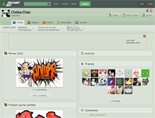 Tablet Screenshot of cheba-chan.deviantart.com