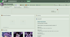 Desktop Screenshot of duke-venomania.deviantart.com