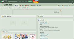 Desktop Screenshot of hetaliaplayboy.deviantart.com