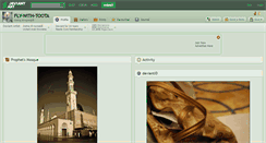 Desktop Screenshot of fly-with-toota.deviantart.com