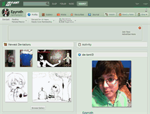 Tablet Screenshot of epyroth.deviantart.com