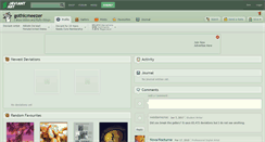 Desktop Screenshot of gothicmeezer.deviantart.com