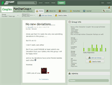 Tablet Screenshot of fancharcoup.deviantart.com