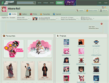 Tablet Screenshot of misora-roll.deviantart.com