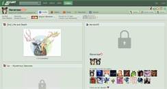 Desktop Screenshot of navarose.deviantart.com