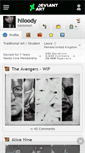Mobile Screenshot of hiloody.deviantart.com