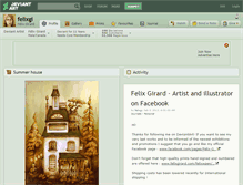 Tablet Screenshot of felixgi.deviantart.com