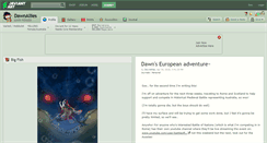 Desktop Screenshot of dawnallies.deviantart.com