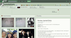 Desktop Screenshot of dreamydarkdreams.deviantart.com