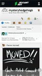 Mobile Screenshot of mysteryhedgehog6.deviantart.com
