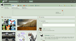 Desktop Screenshot of drdimentio.deviantart.com