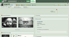 Desktop Screenshot of morganistik.deviantart.com