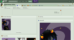 Desktop Screenshot of miind-honey-2ollux.deviantart.com