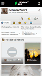 Mobile Screenshot of ceruleansin77.deviantart.com
