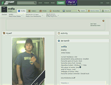 Tablet Screenshot of m4fia.deviantart.com