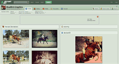Desktop Screenshot of bluebird-graphics.deviantart.com