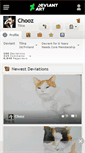 Mobile Screenshot of chooz.deviantart.com