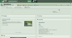 Desktop Screenshot of burnedsnow.deviantart.com
