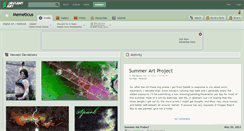 Desktop Screenshot of memeticus.deviantart.com