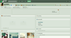 Desktop Screenshot of ameliable.deviantart.com