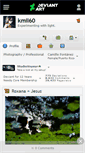 Mobile Screenshot of kmil60.deviantart.com