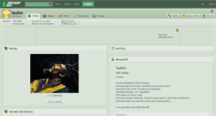 Desktop Screenshot of faulkin.deviantart.com