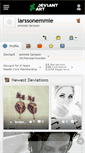 Mobile Screenshot of larssonemmie.deviantart.com