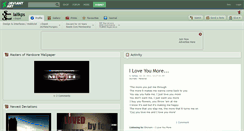 Desktop Screenshot of lalikps.deviantart.com