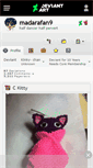 Mobile Screenshot of madarafan9.deviantart.com