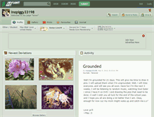 Tablet Screenshot of inopiggy33198.deviantart.com
