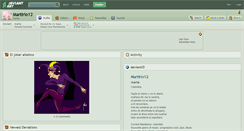 Desktop Screenshot of martirio12.deviantart.com