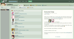 Desktop Screenshot of coopfans.deviantart.com