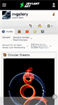 Mobile Screenshot of nvgallery.deviantart.com