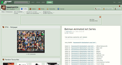 Desktop Screenshot of basement24.deviantart.com