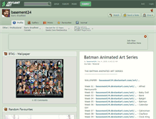 Tablet Screenshot of basement24.deviantart.com