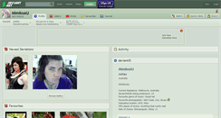 Desktop Screenshot of mimikoau.deviantart.com