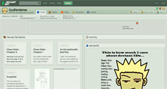 Desktop Screenshot of guyrandamas.deviantart.com
