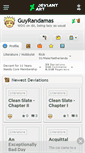 Mobile Screenshot of guyrandamas.deviantart.com
