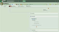 Desktop Screenshot of boombunny.deviantart.com