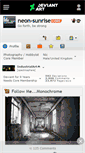Mobile Screenshot of neon-sunrise.deviantart.com