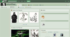 Desktop Screenshot of mybrandofsoap.deviantart.com